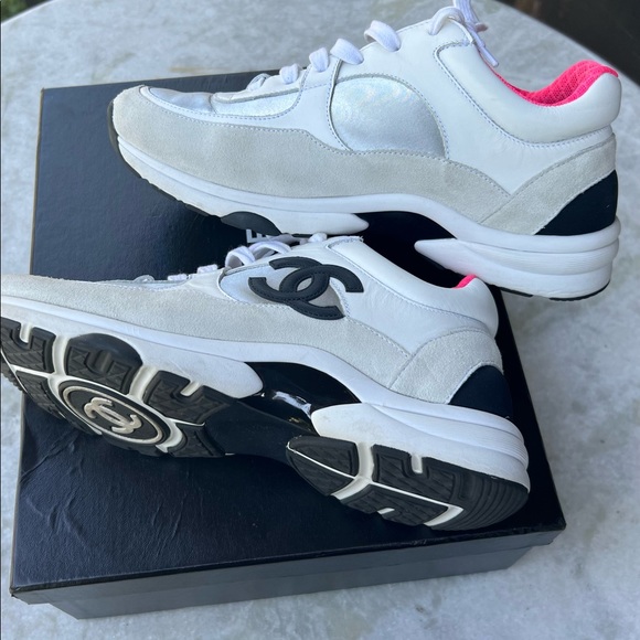 CHANEL Shoes Authentic Chanel Trainers Poshmark